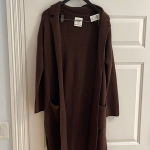 Abercrombie & Fitch Size small Brown Duster NWT